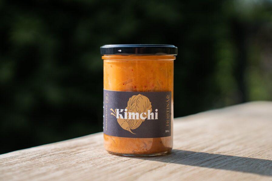 Kimchi - ostřejší, kvašená zelenina (vyrobeno ručně ve Zlíně)